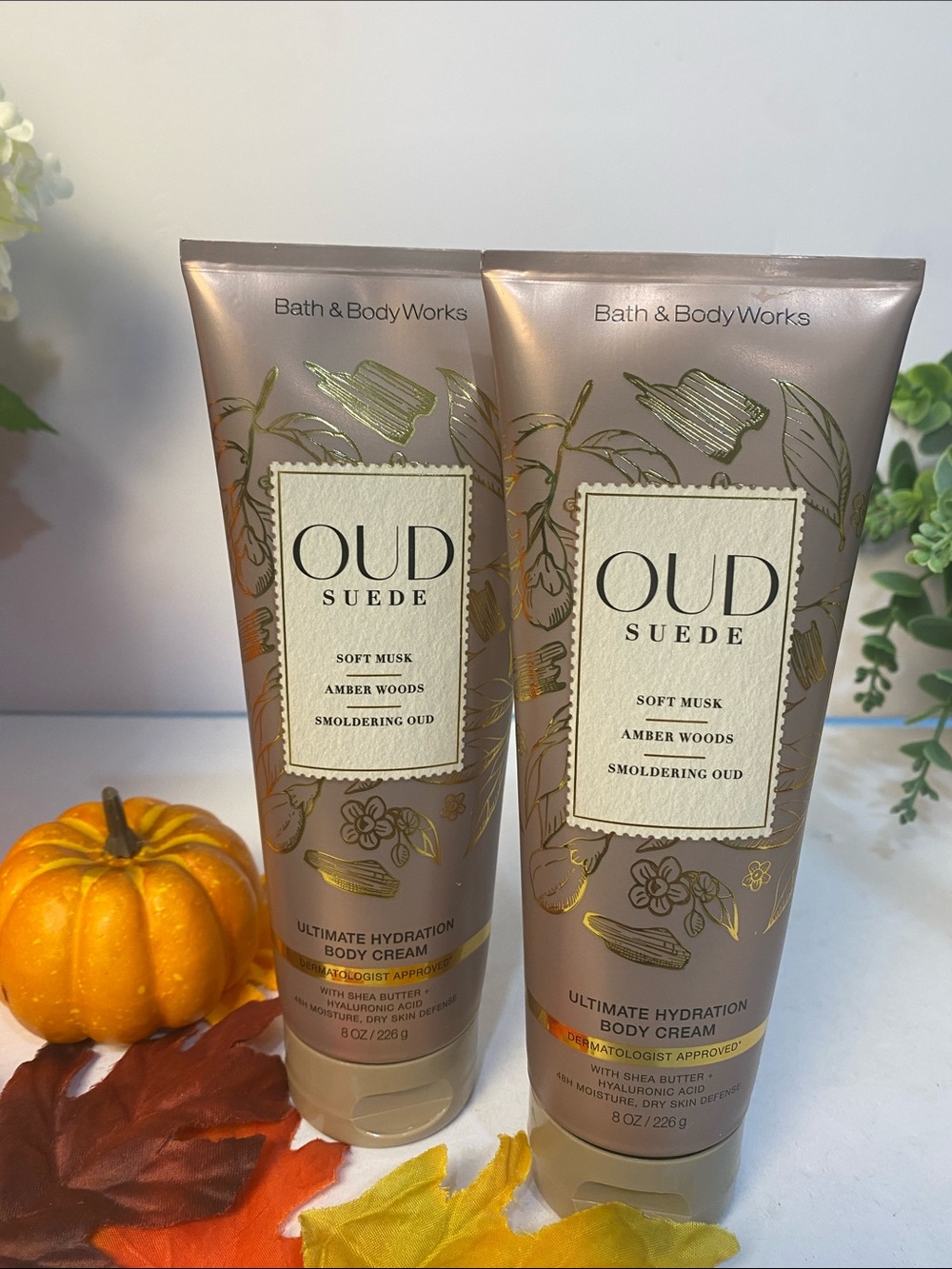 “Oud Suede” Bath & Body Works 2 New Body Creams